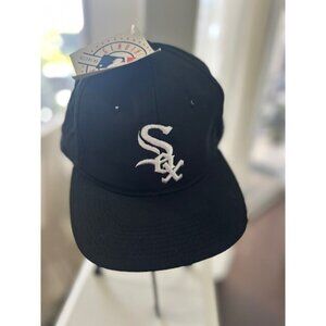 Vintage Chicago White Sox 1990's KMG Adjustable Snapback Cap Hat Genuine NOS NWT